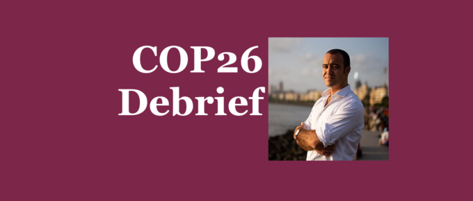 COP26 Debrief
